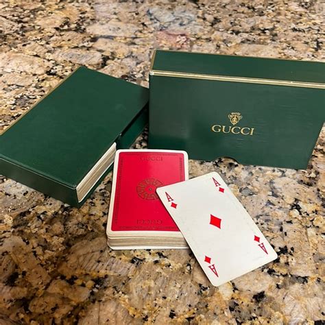 gucci deck of cards|Gucci card games customer service.